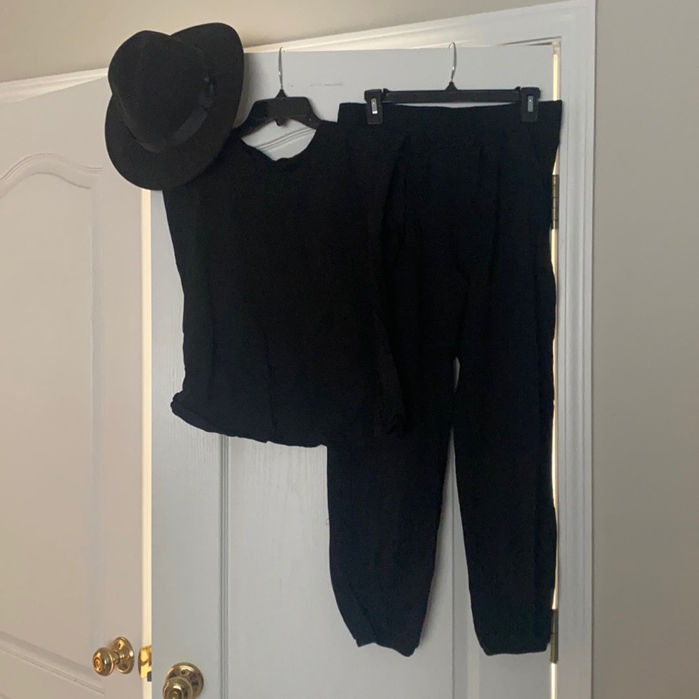 Black co-ord set